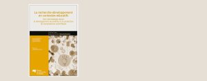 Publication du livre : La recherche-développement en contextes éducatifs
