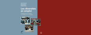 Publication d&rsquo;un ouvrage sur les diversités en emploi, avec contributions de nombreux cochercheurs de la CRJ