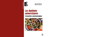 Publication de l&rsquo;ouvrage sur les diplômés universitaires, avec contributions de nombreux cochercheurs de la CRJ