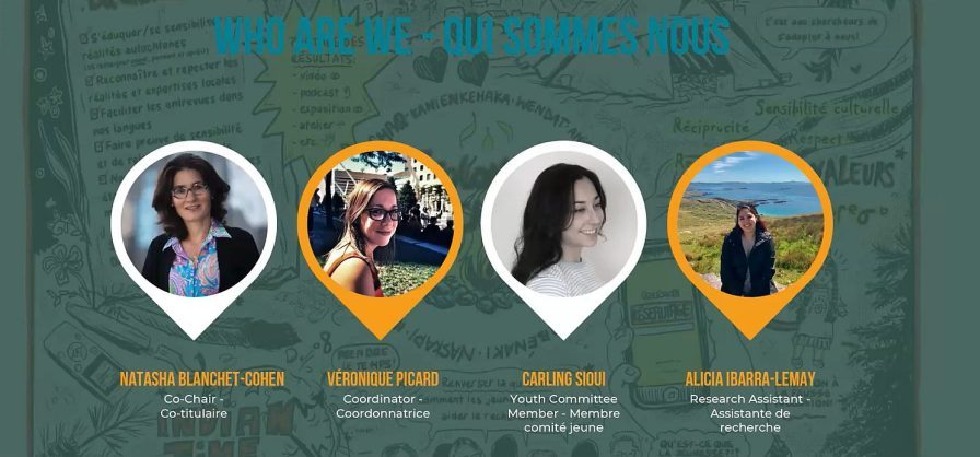 Webinaire avec le volet Jeunes Autochtones : « Portage par la recherche »