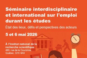 Un séminaire sur l’emploi durant les études