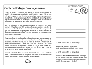 Carte postale | Cercle de portage : comité jeunesse
