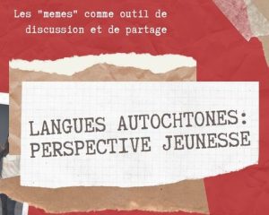 Chaire-réseau de recherche sur la jeunesse du Québec. (2020). Langues autochtones : Perspective jeunesse. [Infographie]. Chaire-réseau de recherche sur la jeunesse du Québec. 