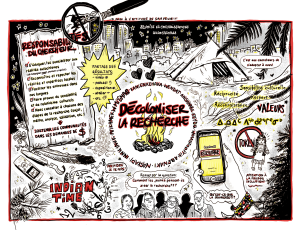 Carte postale 1 : Décolonisation de la recherche
